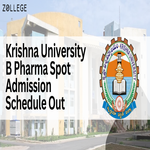 Krishna University B Pharma Spot Admission Schedule Out